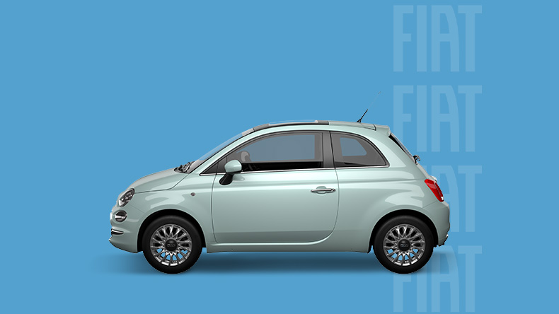 Elektro-Kleinwagen Fiat 500e mit Mopar-Zubehör