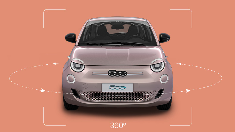 Fiat 500 Elektro Modelljahr 25 La Prima Version